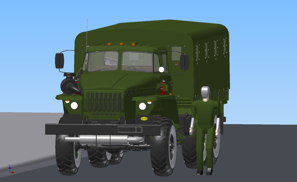 乌拉尔-4320通用越野车6x6