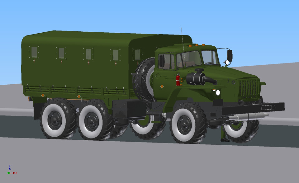 乌拉尔-4320通用越野车6x6