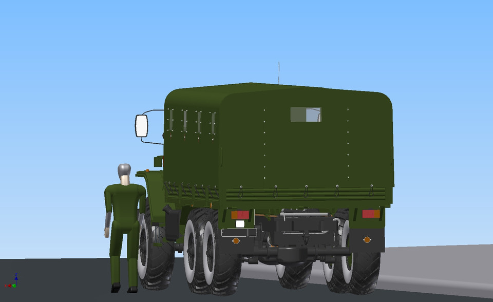 乌拉尔-4320通用越野车6x6