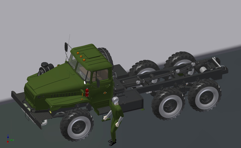 乌拉尔-4320通用越野车6x6