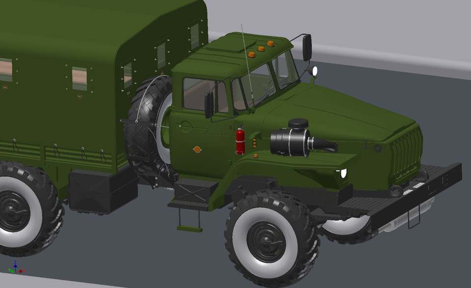 乌拉尔-4320通用越野车6x6