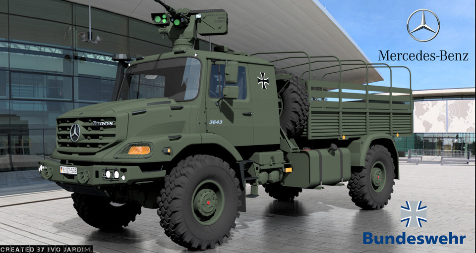 梅赛德斯-奔驰Zetros军用4x4