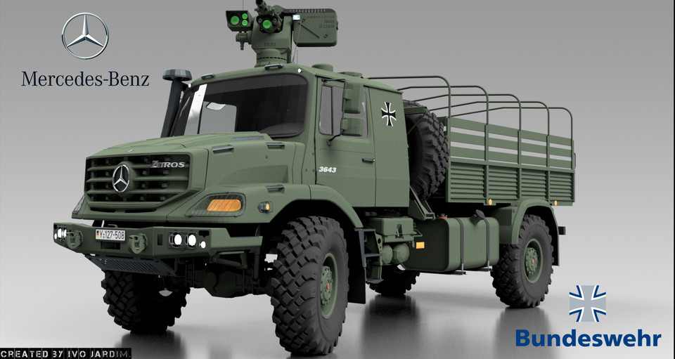 梅赛德斯-奔驰Zetros军用4x4