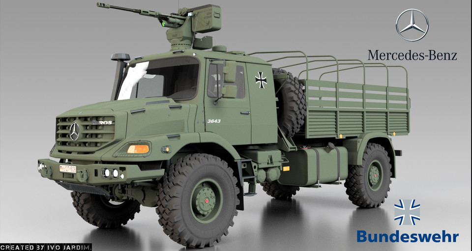 梅赛德斯-奔驰Zetros军用4x4