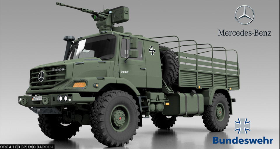 梅赛德斯-奔驰Zetros军用4x4