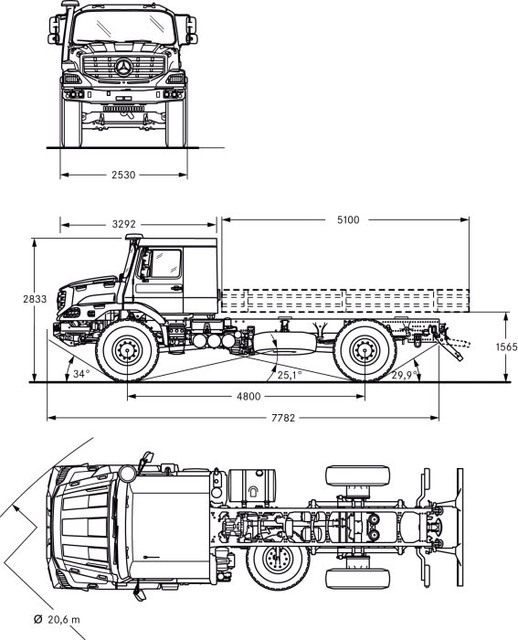 梅赛德斯-奔驰Zetros军用4x4