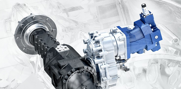 发动机V8涡轮增压/静液压变速器