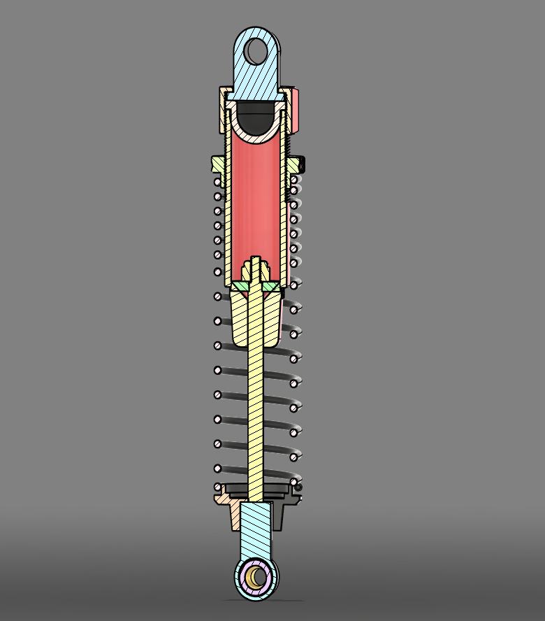 RC减震器可调（铝+充油）