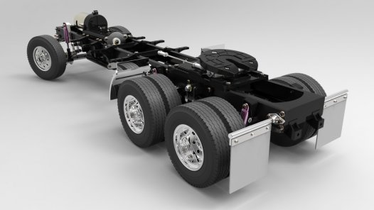 Tamiya King拖车：底盘