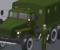 乌拉尔-4320通用越野车6×6