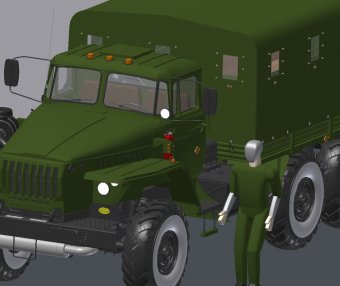 乌拉尔-4320通用越野车6×6