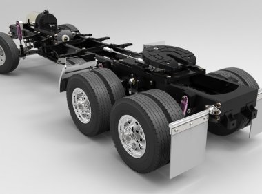 Tamiya King拖车：底盘