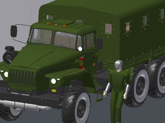 乌拉尔-4320通用越野车6×6