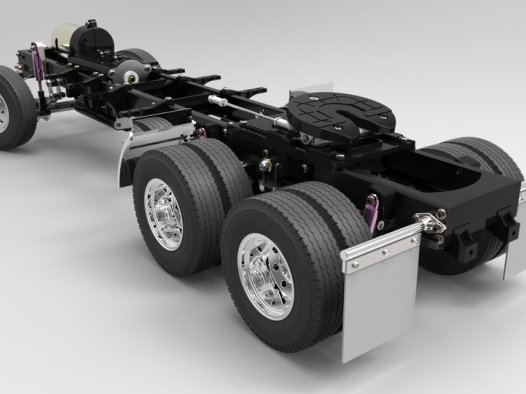 Tamiya King拖车：底盘